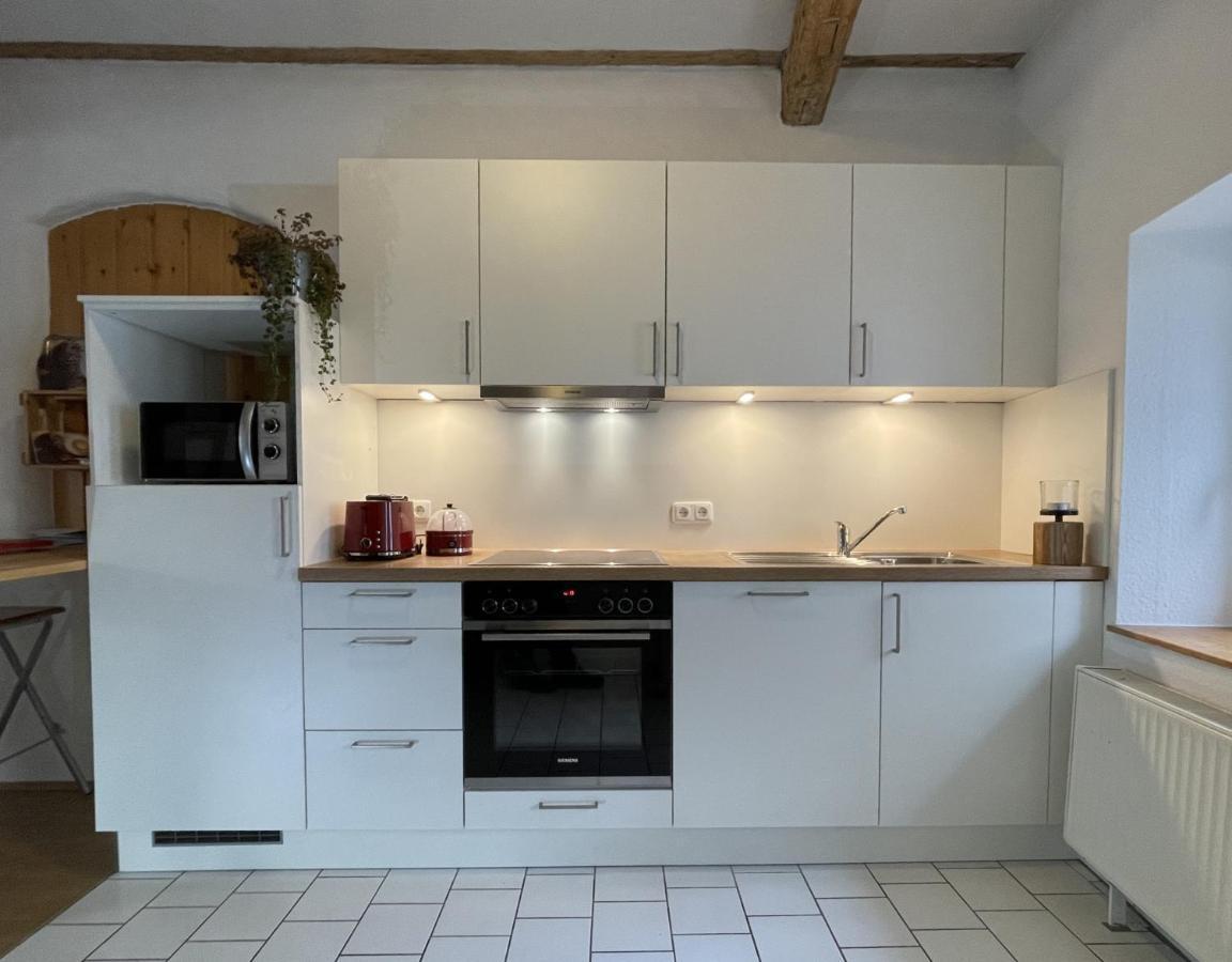 Ferienwohnung Haus Gaenseplatz Volkach Esterno foto